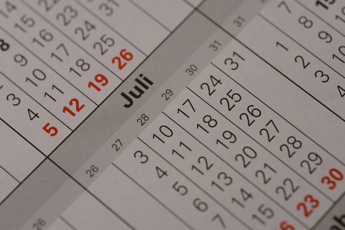 Foto: Kalender